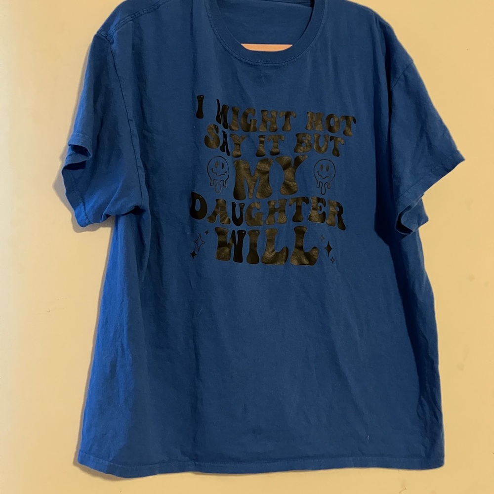 Blue Graphic T-Shirt